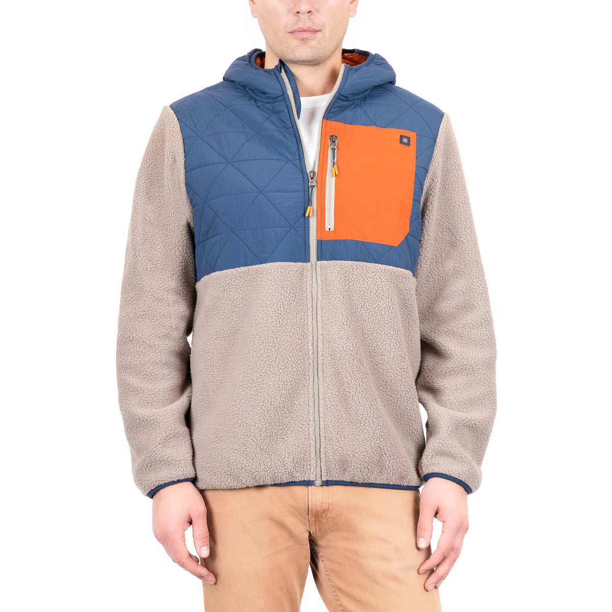 Gerry Terra Printed High Pile Fleece Jacket - Full Zip - Save 64%