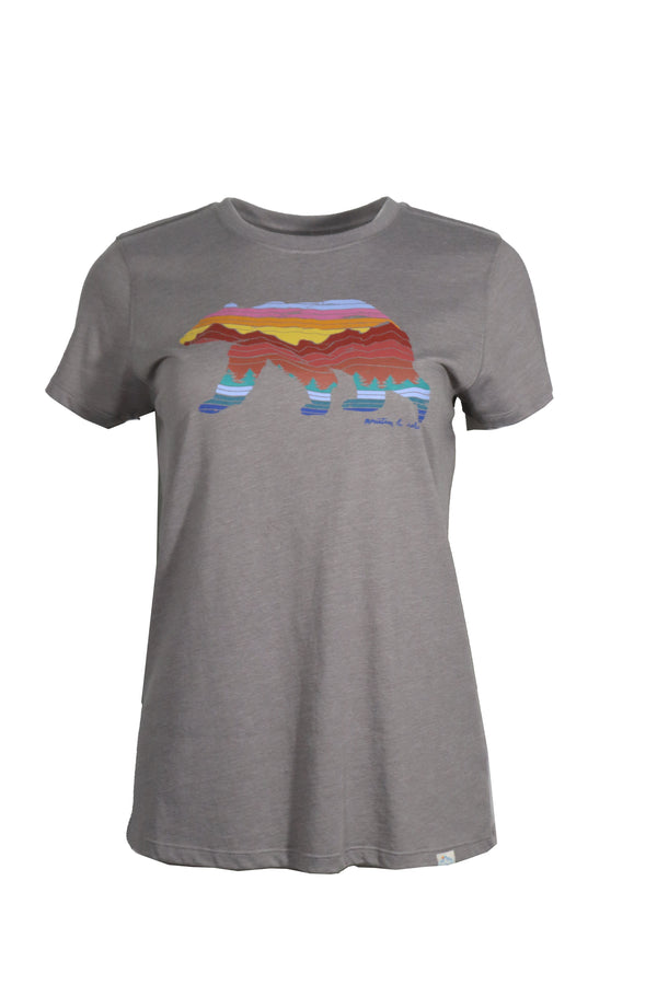 Montauk Short Sleeve T-Shirt "Sun Bear"