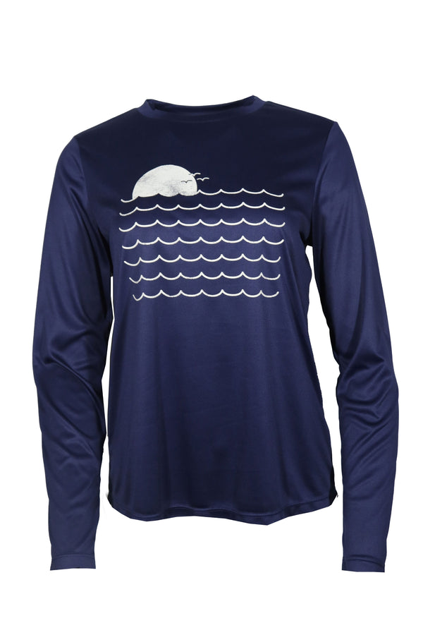 Wayfinder Sun Protection T-Shirt "WAVES"