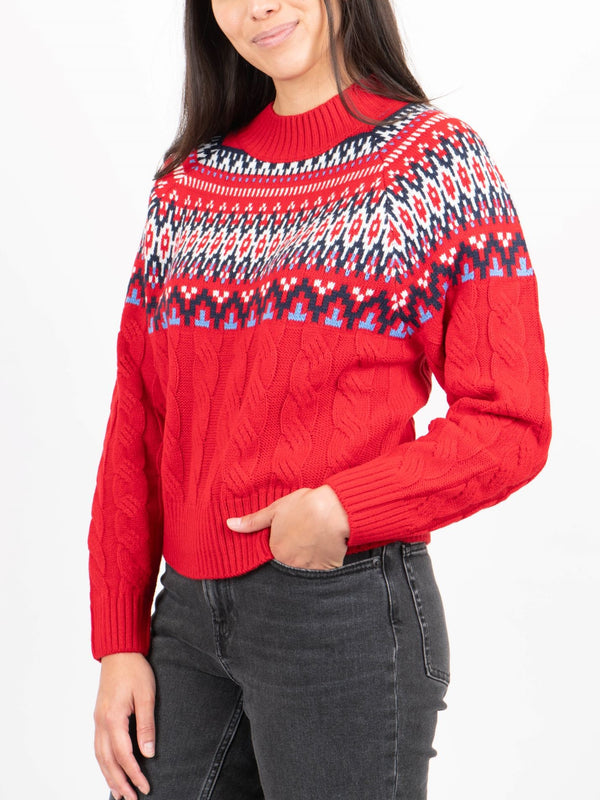 Carraun Cable Knit Sweater